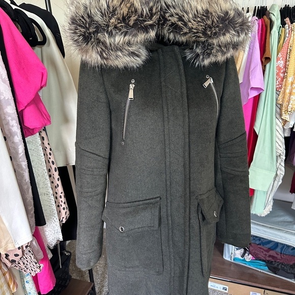 BCBG OLIVE MID PEA COAT - Picture 9 of 10